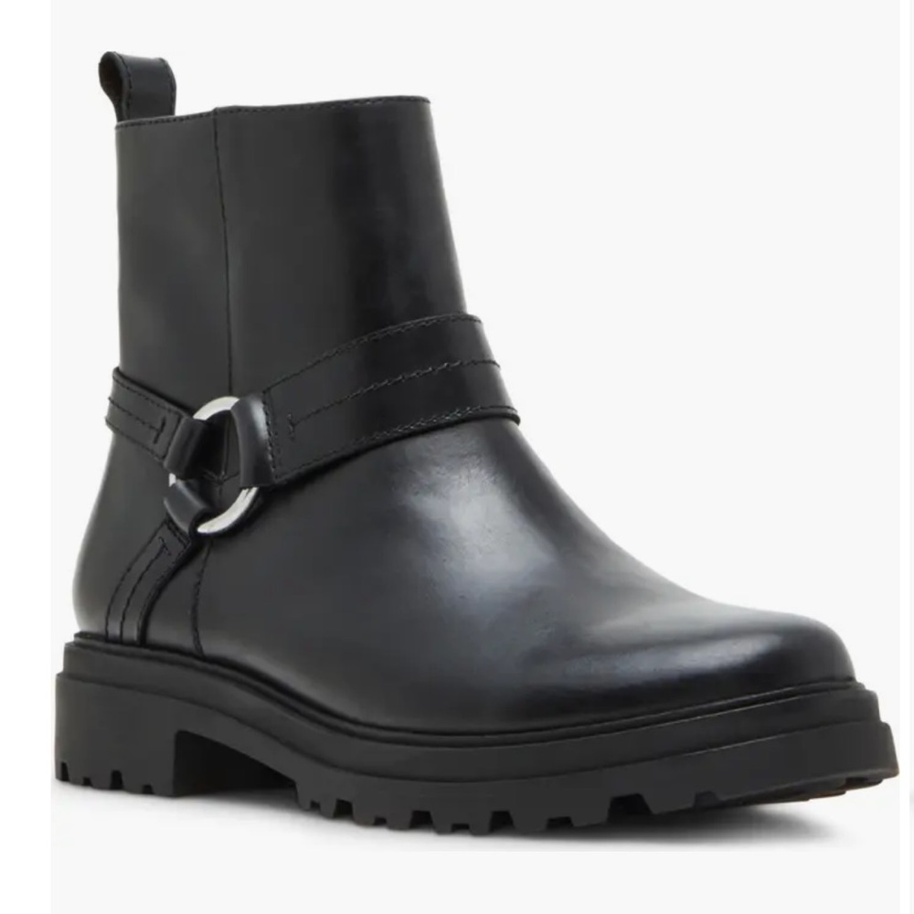 Blondo Black Combat & Moto Boots